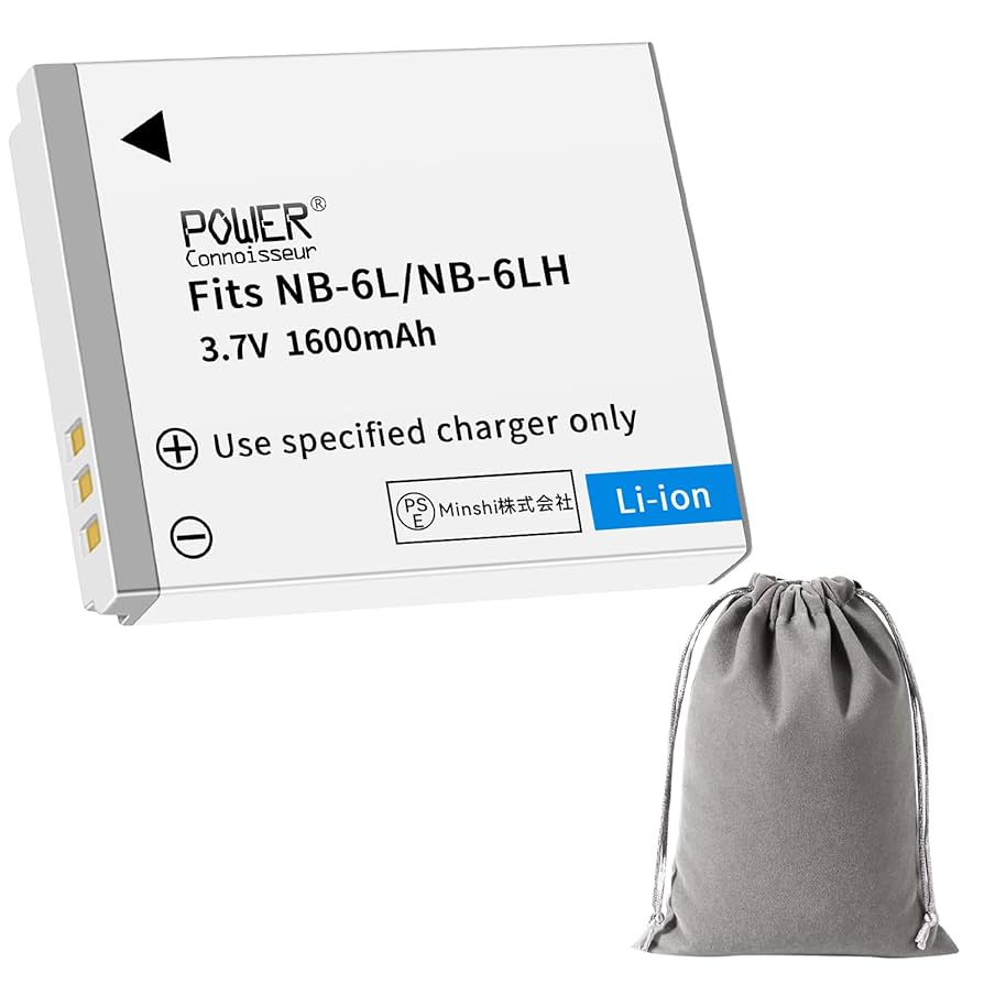 Amazon | 「Power-connoisseur」 Canon対応 リチウムイオン充